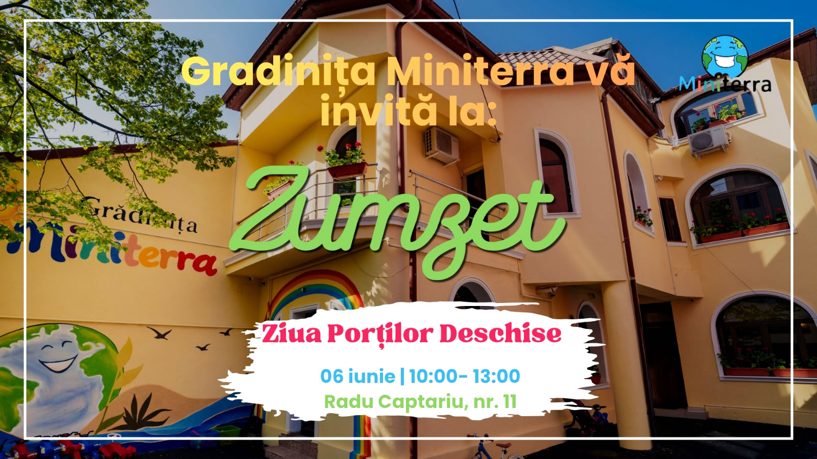 Zumzet – Ziua Porților Deschise la Grădinița Miniterra Floreasca 2026